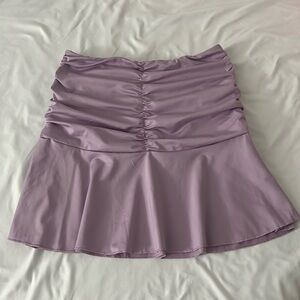 Purple Mini Skirt
